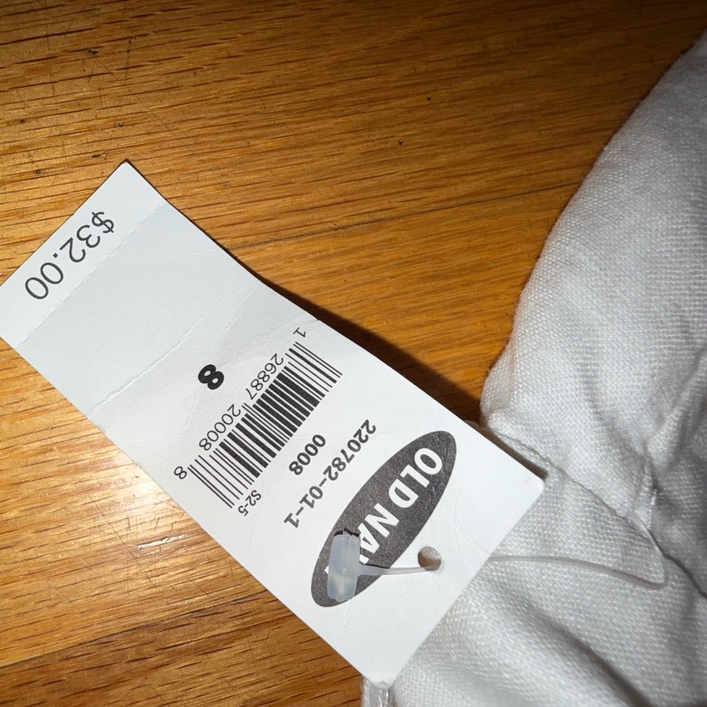 Old Navy White Linen Trousers - Picture 6 of 6